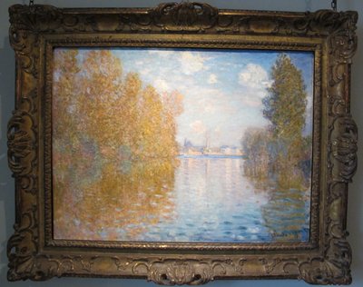 Herbststimmung in Argenteuil von Claude Monet